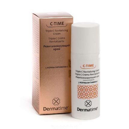C-TIME cream DERMATIME 50ml \ Ревитализирующий крем 3 формы витамина С 50мл