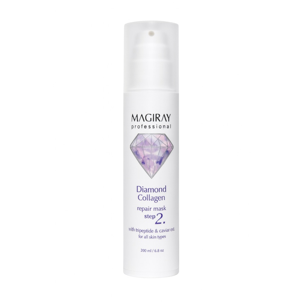 Diamond Collagen 2 DIAMOND Collagen Repair Mask Step 2 / Diamentowa Maseczka Kolagenowa Regenerujca 200 ml - obrazek 1