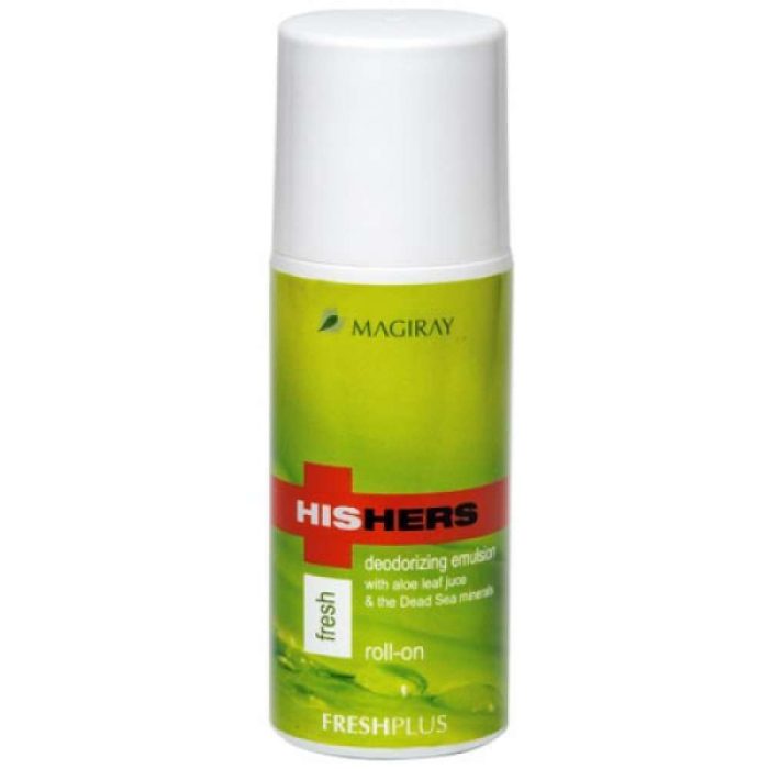 (HISHERS) FRESHplus roll-on 75ML / Dezodorant w kulce 75ml