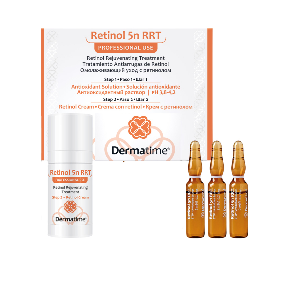 Retinol 5n RRT Retinol 5n RRT / Retinol Rejuvenating Treatment 5n RRT (6 amp*2ml+2*15ml) - obrazek 1