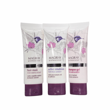 SPA Travel Set (Shampoo+Conditioner+Moisturizer) / Zestaw podróżniczy (szampon+odżywka+hydroterapia) 3*50 ml