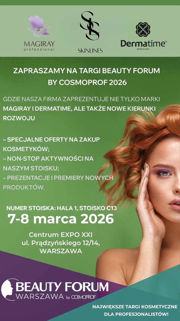 BEAUTY FORUM by Cosmoprof 2026 fair with Skinlines participation
